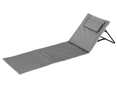 CRIVIT Ligmat met rugleuning (Grijs)