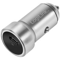 LogiLink PA0260 USB-oplader 20 W 1x USB-C USB PD Zilver Auto USB Power Delivery (USB-PD)