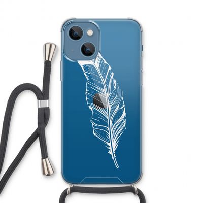 Pluim: iPhone 13 Transparant Hoesje met koord