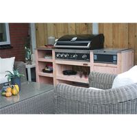 Grandhall K01000036A buitenbarbecue & grill Kookunit Zwart, Metallic - thumbnail