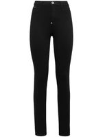 Philipp Plein jean taille-haute à coupe skinny - Noir