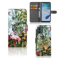 Telefoonhoesje met Pasjes voor Motorola Moto G53 Jungle