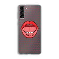 Yolo Denise: Samsung Galaxy S21 Plus Transparant Hoesje