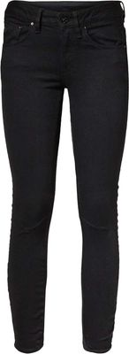 Arc 3d mid skinny wmn black denim