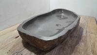 Riviersteen waskom RXXL25031103, 111x46x15 cm