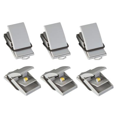 Muizenval - 6x stuks - kunststof - muizenklem - 8 cm