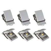 Muizenval - 6x stuks - kunststof - muizenklem - 8 cm