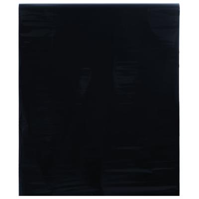 VidaXL Raamfolie statisch matzwart 45 x 1000 cm pvc