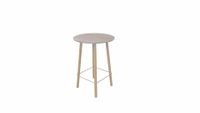 Tafel 9411 barhoogte - 80 cm. - Alu - Eiken Robson - Beuken naturel - thumbnail