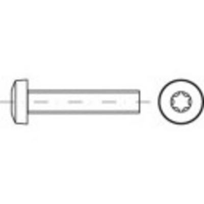 TOOLCRAFT TO-5379648 Lenskopschroeven M2,5 3 mm Binnen-T RVS A2 1000 stuk(s)