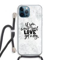Partner in crime: iPhone 12 Pro Transparant Hoesje met koord