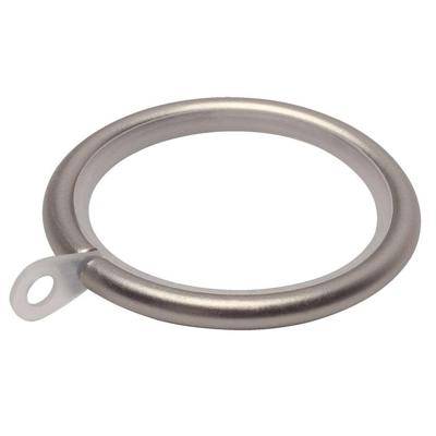 Leen Bakker - 10 Ringen + Inlage Ø28mm - Rvs - Metaal - Zilverkleurig