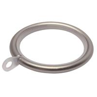 Leen Bakker - 10 Ringen + Inlage Ø28mm - Rvs - Metaal - Zilverkleurig