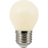 Heitronic 15026 LED-lamp Energielabel E (A - G) E27 Kogel 4 W = 35 W Warmwit (Ø x l) 45 mm x 74 mm Niet dimbaar 1 stuk(s)