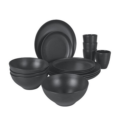 Bo-camp Ind Orville 16-Dlg Servies Antraciet
