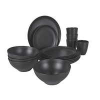 Bo-camp Ind Orville 16-Dlg Servies Antraciet