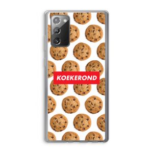 Koekerond: Samsung Galaxy Note 20 / Note 20 5G Transparant Hoesje