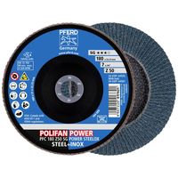 PFERD 67785186 PFC 180 Z50 SG POWER STEELOX Diameter 180 mm Boordiameter 22.23 mm 10 stuk(s)