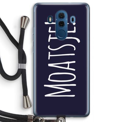 Moatsje!: Huawei Mate 10 Pro Transparant Hoesje met koord