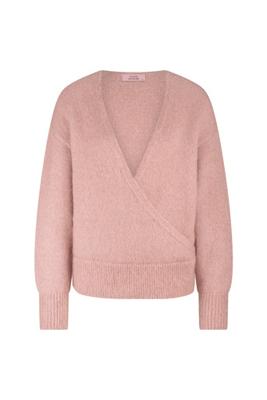 Aivy mohair pullover - dusty pink - 13303