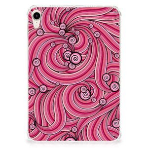 Apple iPad mini 6 (2021) Tablethoes Swirl Pink