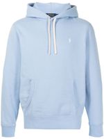 Polo Ralph Lauren hoodie à doublure en polaire - Bleu - thumbnail