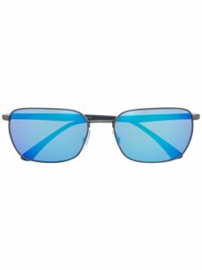 Ray-Ban lunettes de soleil à monture rectangulaire - Bleu