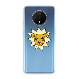 Kleine leeuw: OnePlus 7T Transparant Hoesje