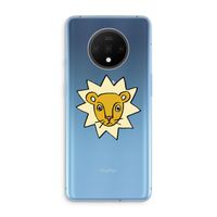 Kleine leeuw: OnePlus 7T Transparant Hoesje