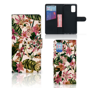 Samsung Galaxy A02s | M02s Hoesje Flowers