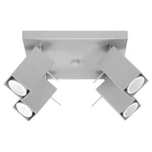 Plafondlamp MERIDA 4 grijs