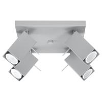 Plafondlamp MERIDA 4 grijs