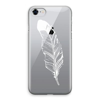 Pluim: iPhone 8 Transparant Hoesje