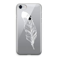 Pluim: iPhone 8 Transparant Hoesje