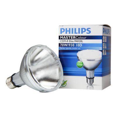 Philips MASTERColour E27 CDM-R Elite PAR30L 70W 10D - 930 Warm Wit | Beste Kleurweergave Philips MASTERColour E27 CDM-R Elite PAR30L 70W 10D - 930 Warm Wit | Beste Kleurweergave