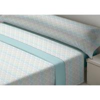 Beddengoedset D'Or SEDALINA KENT Aquamarijn Bed van 180