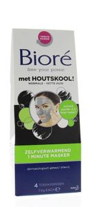 Biore Zelfverwarmend 1 minuut masker (4 st)