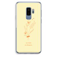 No rain no flowers: Samsung Galaxy S9 Plus Transparant Hoesje - thumbnail