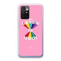 Het Leven Is Mooi: Xiaomi Redmi 10 Transparant Hoesje