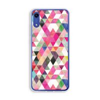 Gekleurde driehoekjes: Honor Play 8A Transparant Hoesje