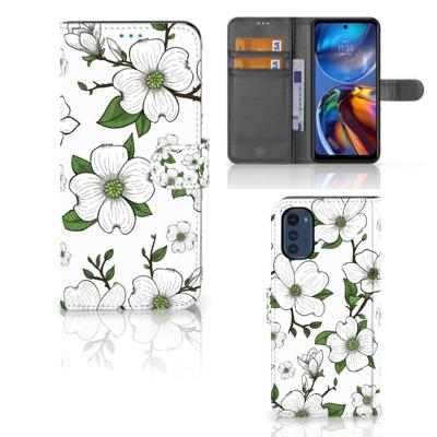 Motorola Moto E32 | Moto E32s Hoesje Dogwood Flowers Motorola Moto E32 | Moto E32s Hoesje Dogwood Flowers