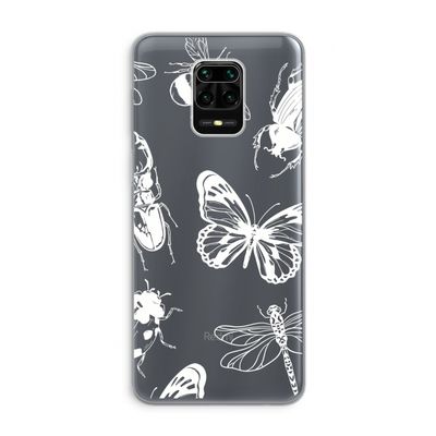 Tiny Bugs: Xiaomi Redmi Note 9 Pro Transparant Hoesje