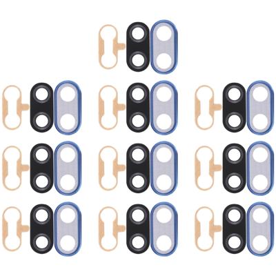 10 STKS terug camera bezel met lens cover & lijm voor Huawei Nova 3i (blauw)