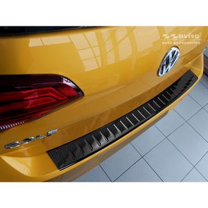 Echt 3D Carbon Bumper beschermer passend voor Volkswagen Golf VII HB 5-deurs 2012-2017 &FL 2017- AV249224