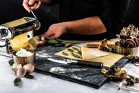 Coltello per verdure - FORGIATO - SEBRA - Acciaio giapponese 440C - Manico in legno di Dalbergia - L 8,5 cm