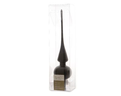1 Glazen piek mat 26 cm zwart KSD Decoris - Decoris 1 Glazen piek mat 26 cm zwart KSD Decoris - Decoris