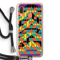 Skew Bee 2: Samsung Galaxy A20e Transparant Hoesje met koord