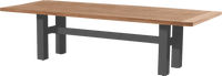 Hartman Tuintafel 'Sophie Yasmani' Teakhout, 300 x 100cm, kleur Naturel/Antraciet