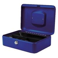 Geldkist Pavo 250x180x90mm blauw