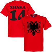 Albanië Adelaar Xhaka T-Shirt